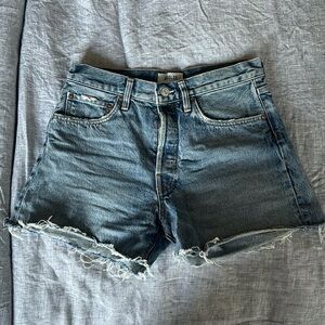 Agolde Parker Vintage Cut Off Jean Short